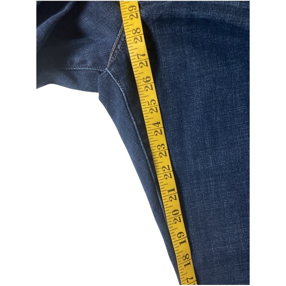 Levi's Deep Indigo Straight Leg Jeans Plus Size 16 - Picture 3 of 11